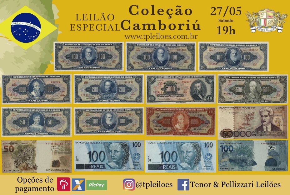 LEILÃO ESPECIAL - COLEÇÃO CAMBORIÚ