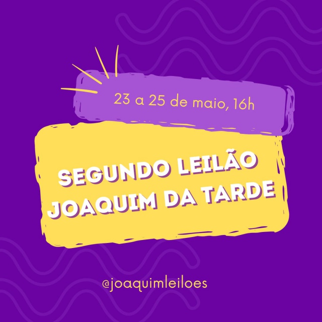 SEGUNDO LEILÃO JOAQUIM DA TARDE
