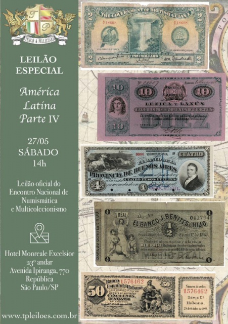 LEILÃO ESPECIAL - AMÉRICA LATINA - PARTE IV