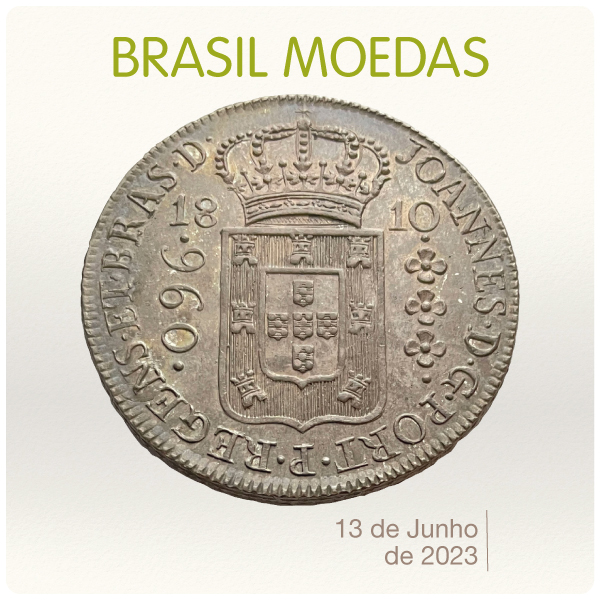 Leilão Coleção de Moedas e Cédulas Brasileiras - 13/06/2023 - 19h30