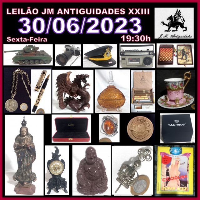 LEILÃO JM ANTIGUIDADES XXIII