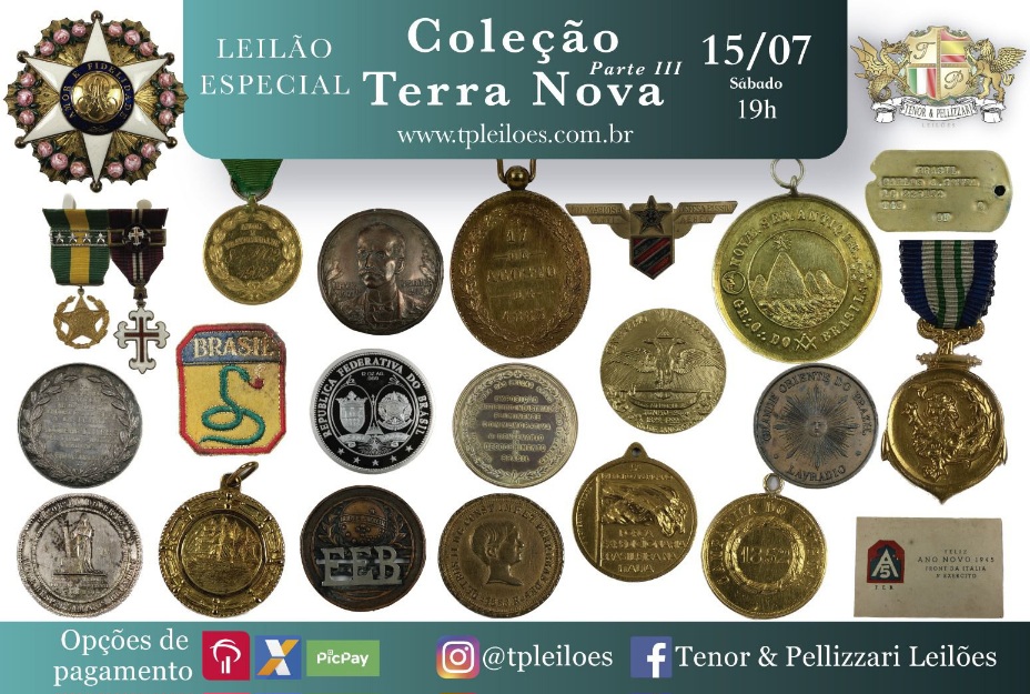 LEILÃO ESPECIAL - COLEÇÃO TERRA NOVA - PARTE III