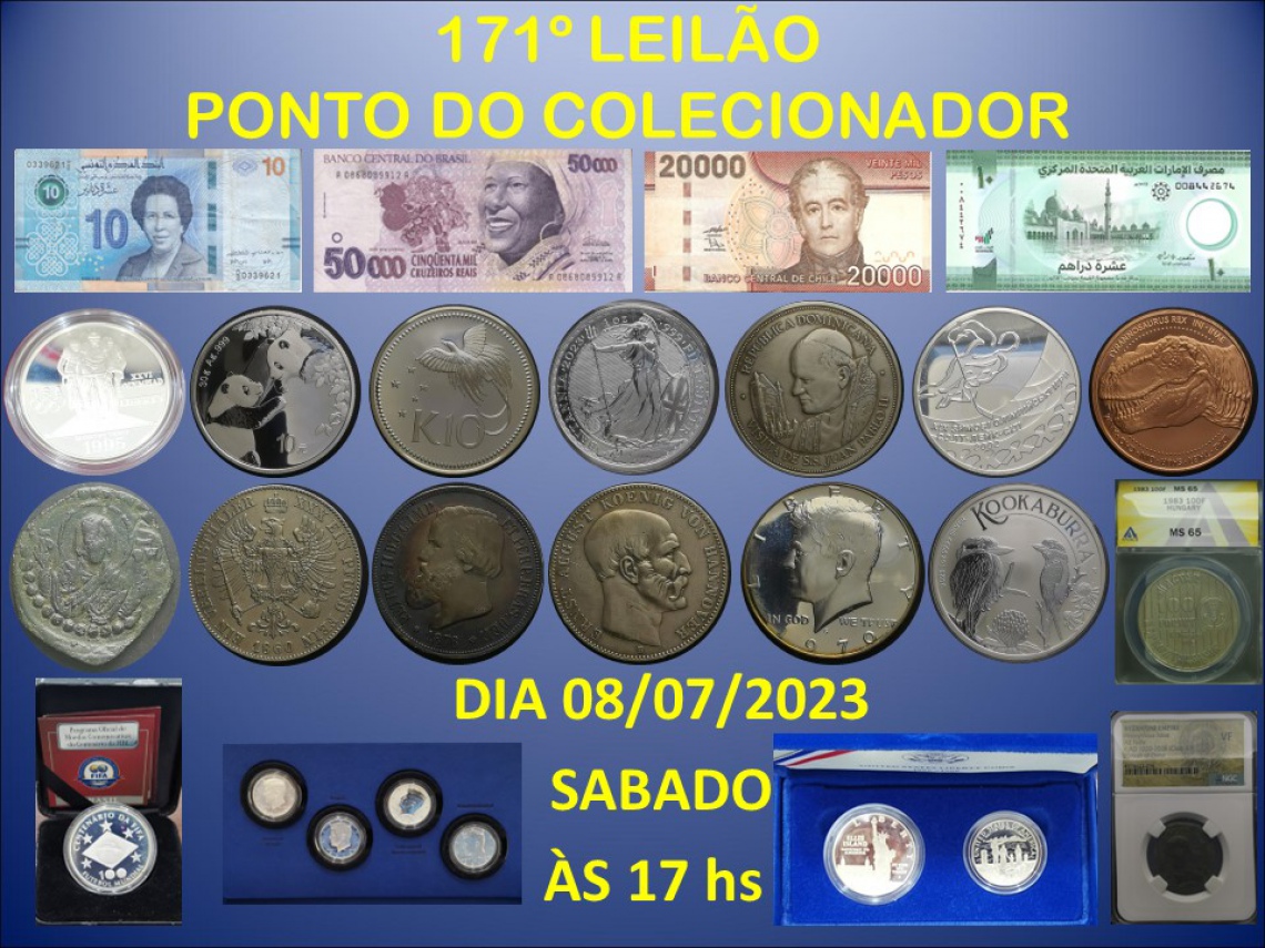 171º LEILÃO PONTO DO COLECIONADOR