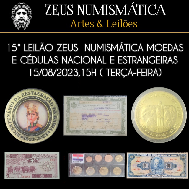 15º  Leilão Zeus Numismática