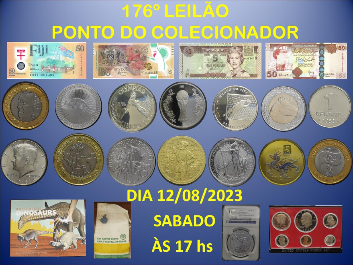 176º LEILÃO PONTO DO COLECIONADOR