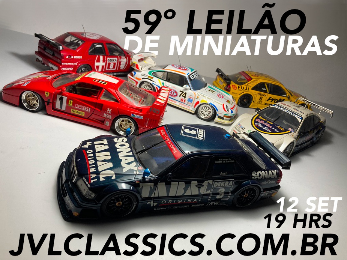 59º Leilão de Miniaturas JVL Classics