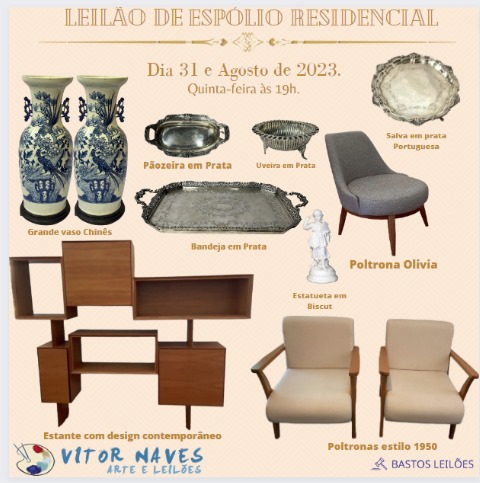 LEILÃO DE ESPÓLIO RESIDENCIAL