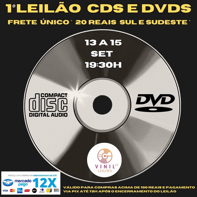 1º LEILÃO DE CDS E DVD - VINIL 11