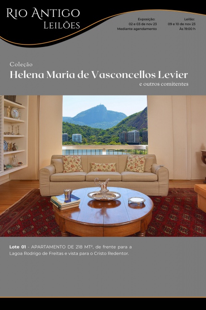 RIO ANTIGO LEILÕES -  Coleção Helena Maria de Vasconcellos Levier e outros comitentes