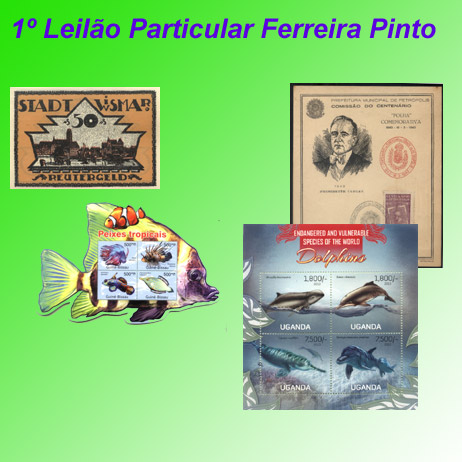 1º Leilão Particular de Colecionismo Ferreira Pinto
