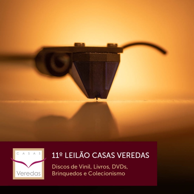 11º Leilão Casas Veredas: Discos de Vinil, Livros, DVDs, Brinquedos e Colecionismo