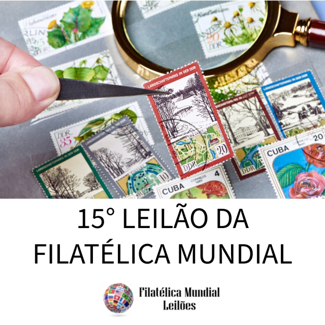 14º LEILÃO DA FILATÉLICA MUNDIAL