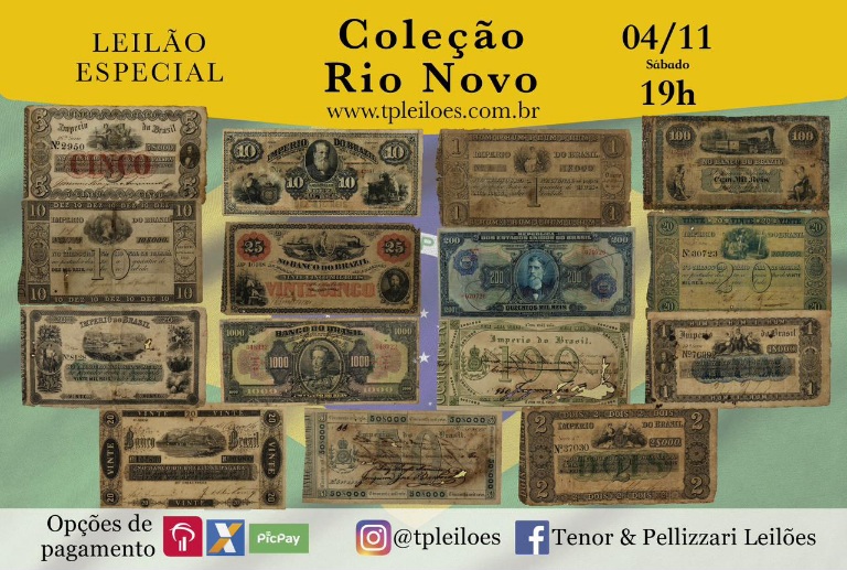 LEILÃO ESPECIAL - Coleção Rio Novo