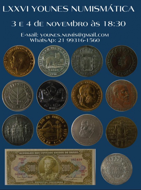 LXXVI LEILÃO YOUNES NUMISMÁTICA