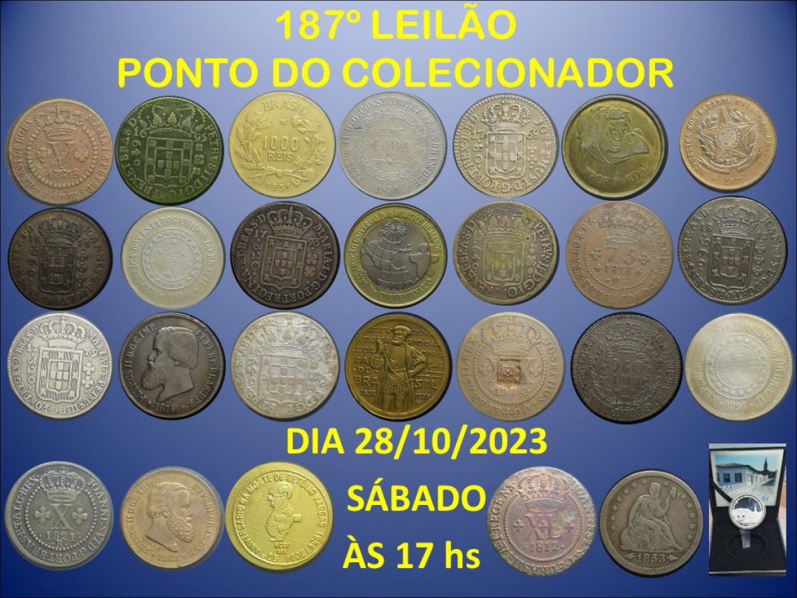 187º LEILÃO PONTO DO COLECIONADOR