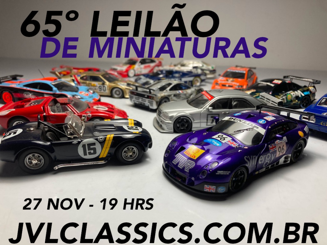 65º Leilão de Miniaturas JVL Classics