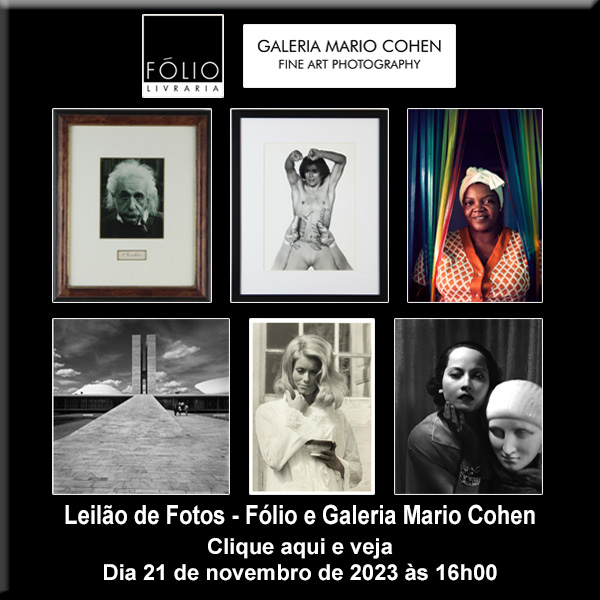 Leilão de Fotos Fólio e Galeria Mario Cohen - 21/11/2023 - 16h00