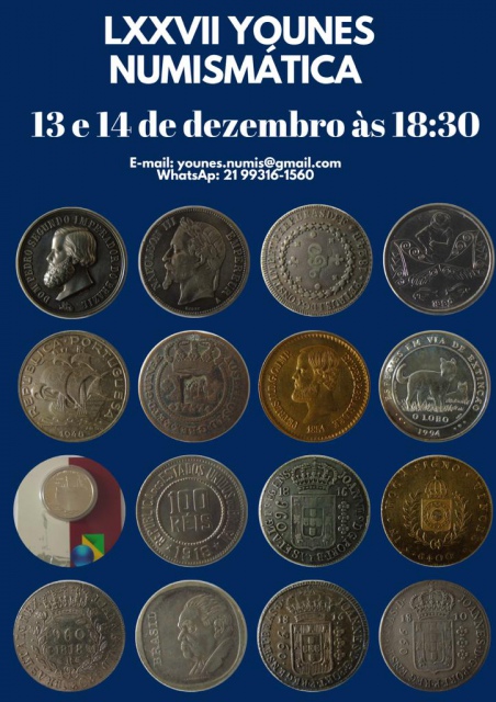 LXXVII LEILÃO YOUNES NUMISMÁTICA