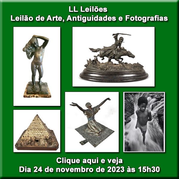 LL Leilões - Leilão de Arte, Antiguidades e Fotografias - 24/11/2023 - 15h30