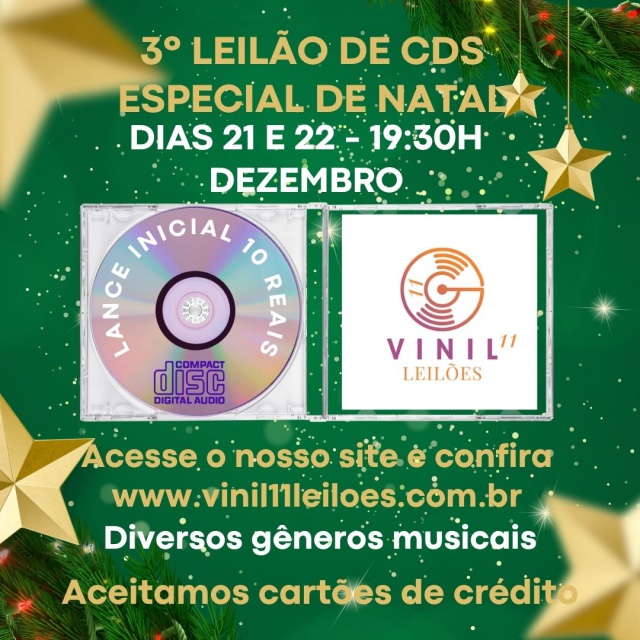 3 LEILÃO DE CDS VINIL 11