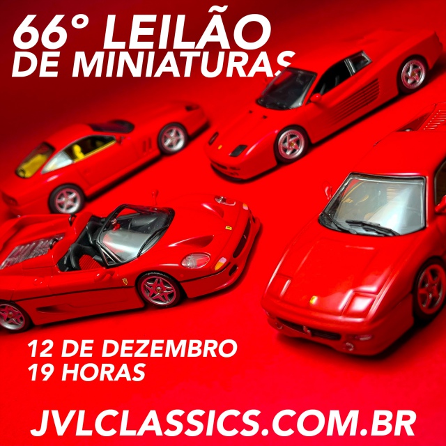 66º Leilão de Miniaturas JVL Classics