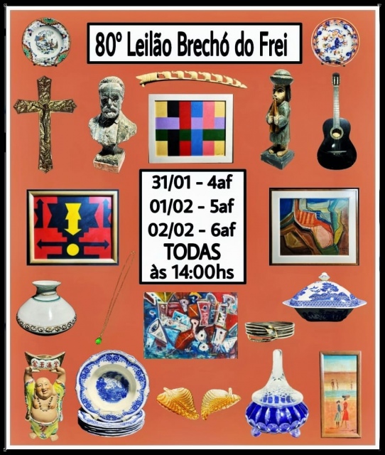 80º LEILÃO BRECHÓ DO FREI