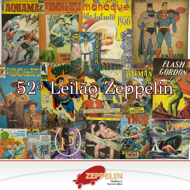 52º leilão Zeppelin- ESPECIAL GIBIS
