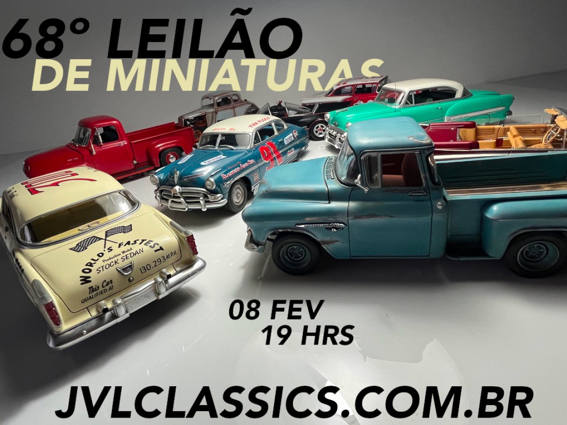 68º Leilão de Miniaturas JVL Classics