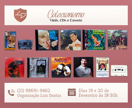 LD Colecionismo - Disco de Vinil, CDs e K7