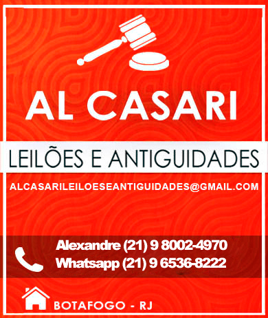 LEILÃO AL CASARI ABRIL 2024 - ARTE E ANTIGUIDADES
