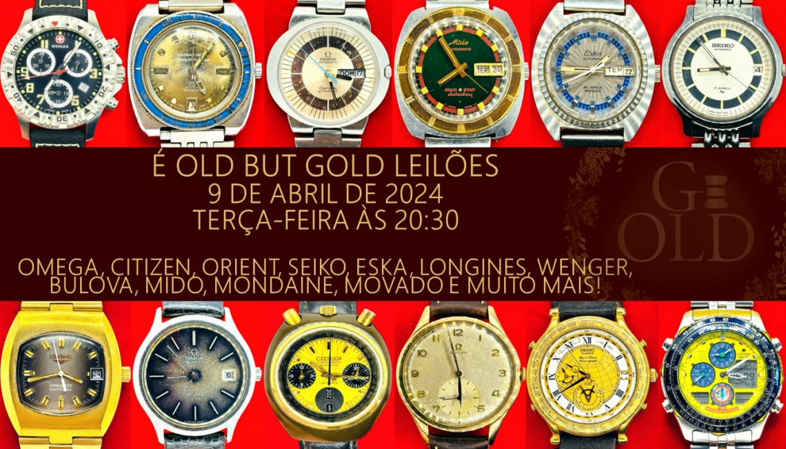 Leilão É Old but Gold, Edição de Relógios