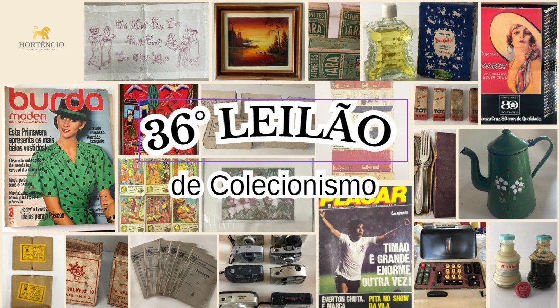36 LEILÃO DE COLECIONISMO