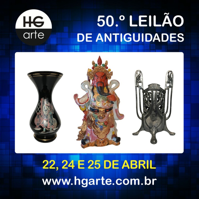 HG ARTE - 50.º LEILÃO DE ARTE E ANTIGUIDADES