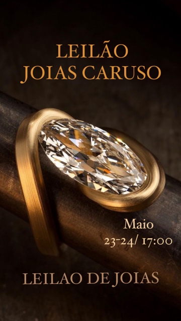 102º LEILÃO JOIAS CARUSO - JOIAS EM OURO 18 K E PRATA 925  (ROSA)