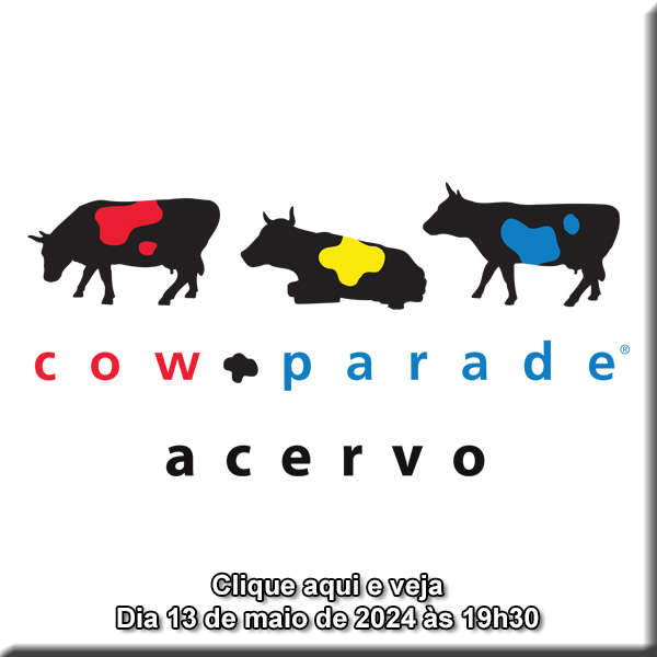 Leilão Cowparade Acervo - Parque da Cidade - 13/05/2024 às 19h30