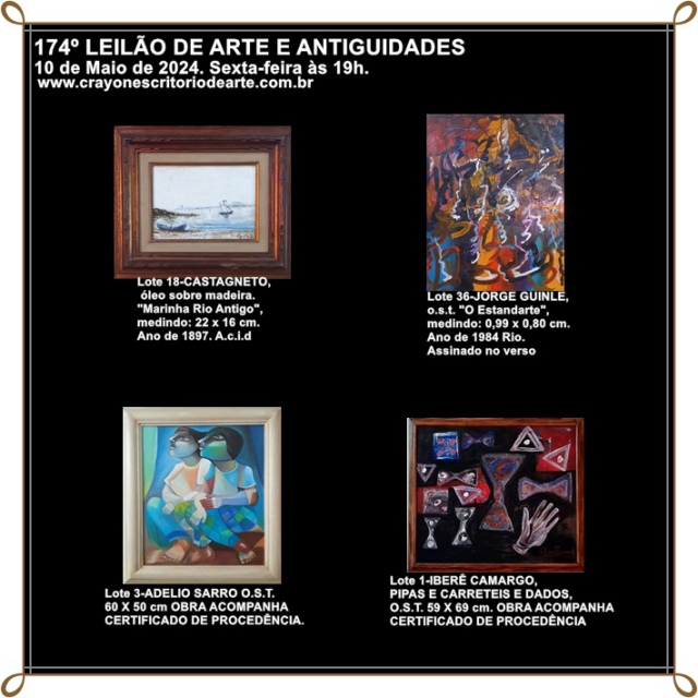 174º LEILÃO DE ARTE E ANTIGUIDADES
