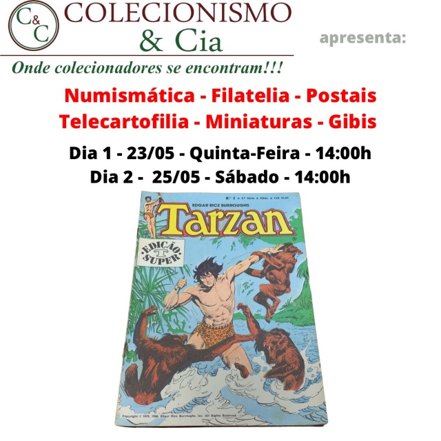 Leilão Colecionismo&Cia - Numismática - Filatelia - Postais - Telecartofilia - Minaturas - Gibis