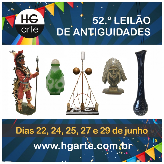 HG ARTE - 52.º LEILÃO DE ARTE E ANTIGUIDADES