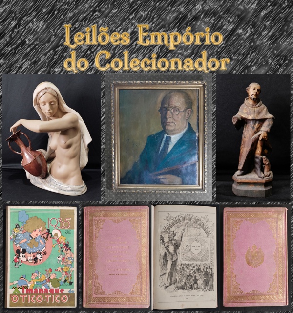 Empório do Colecionador - LEILÃO DE COLECIONISMO, ARTES E ANTIGUIDADES.