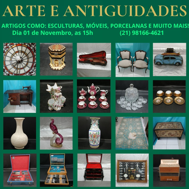 ERALDO ANTIGUIDADES - LEILÃO DE ARTE E ANTIGUIDADES