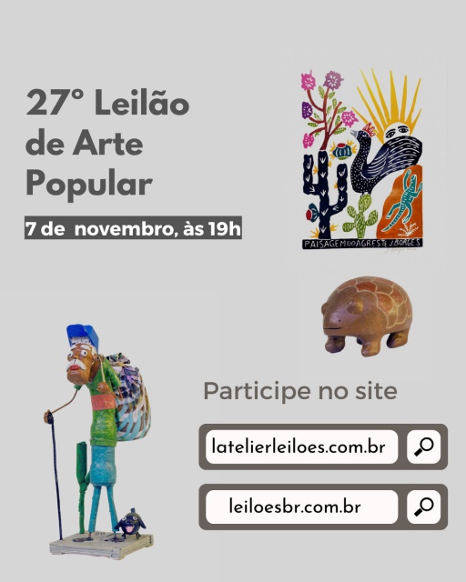 27º LEILÃO DE ARTE POPULAR