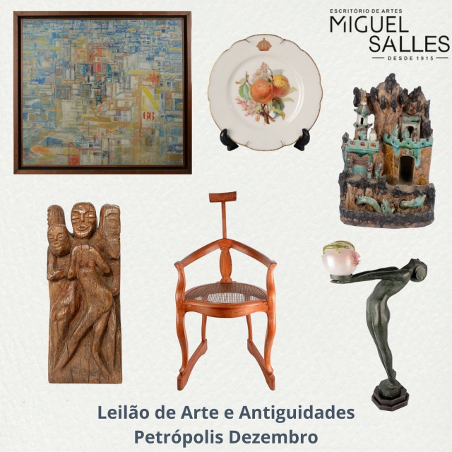 Leilão de Arte e Antiguidades - Petrópolis Dezembro