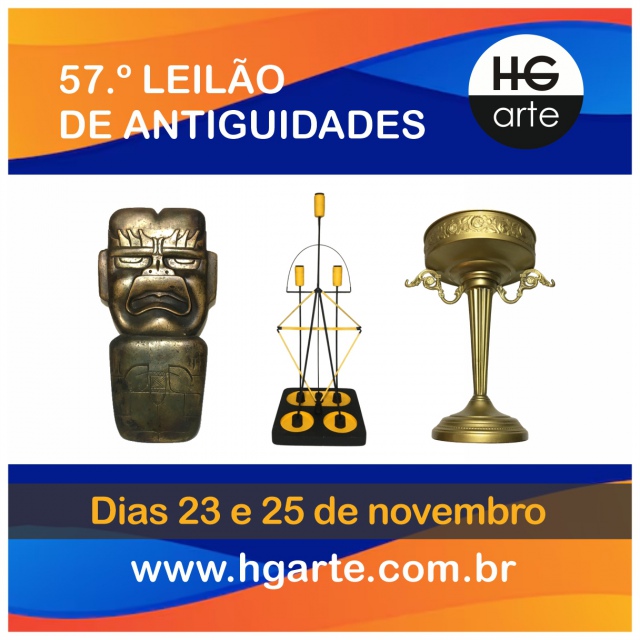 HG ARTE - 57.º LEILÃO DE ARTE E ANTIGUIDADES