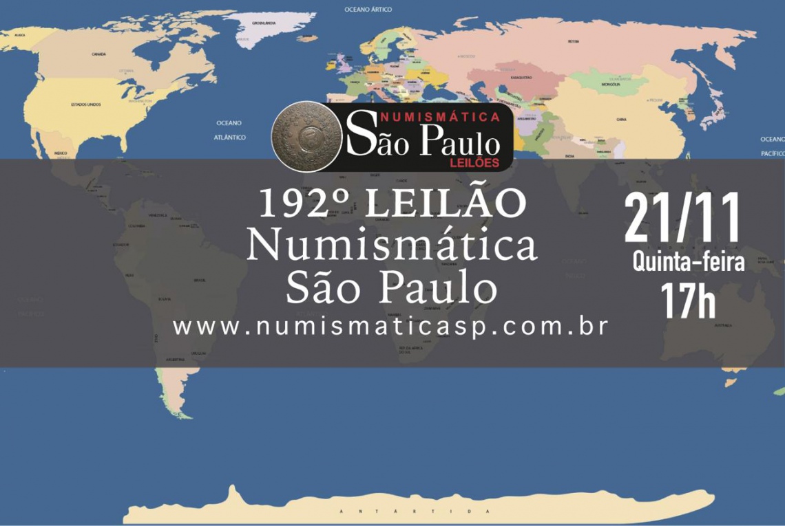 192º LEILÃO NUMISMÁTICA SÃO PAULO