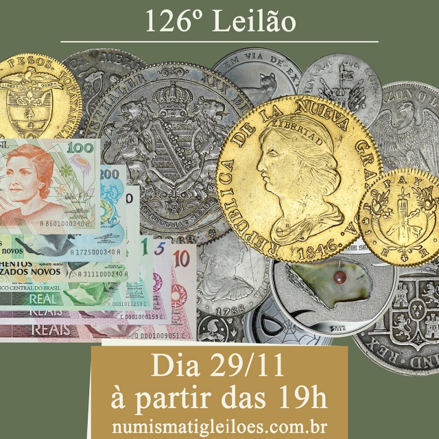 126º LEILÃO NUMISMATIG LEILÕES