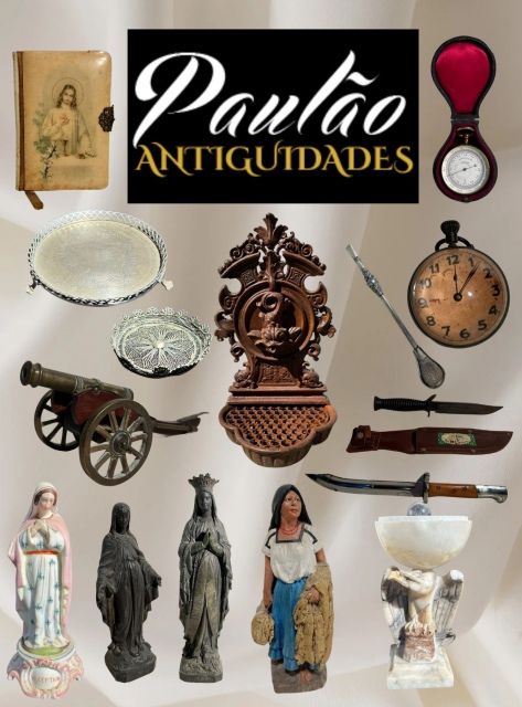 LEILÃO DE ARTE E ANTIGUIDADES - PAULÃO ANTIGUIDADES