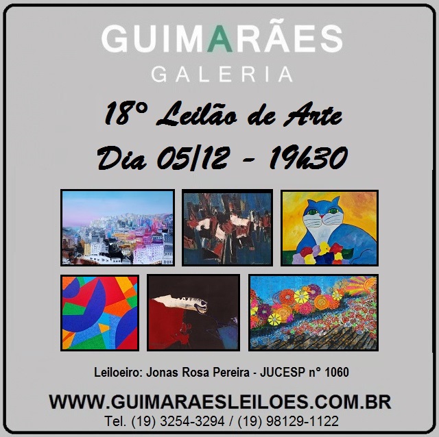 18º LEILÃO DE ARTE