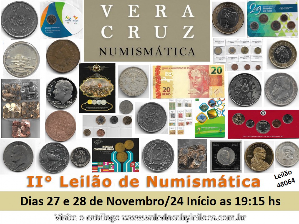 Segundo Leilão Vera Cruz Numismática