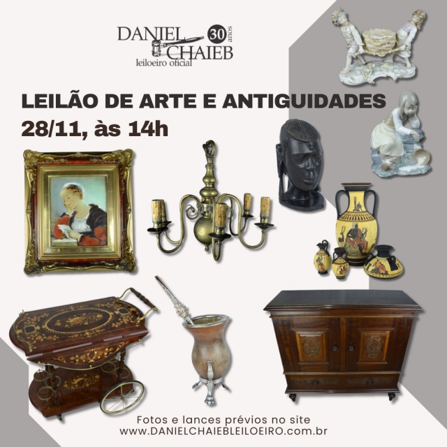 LEILÃO DE ARTE E ANTIGUIDADES