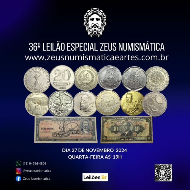 36º LEILÃO ZEUS NUMISMÁTICA - ESPECIAL